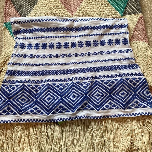 NWT. Sam Edelman Racerback Embroidered Tank - Picture 3 of 6